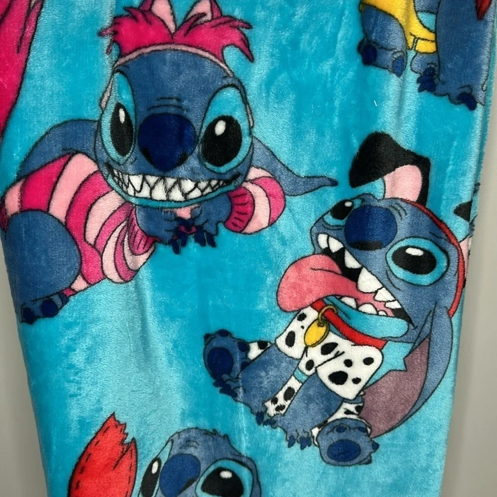 Disney Stitch in Costumes Plush Throw Blanket